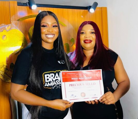 Sims Beauty Palace Unveil Nigerian Beauty Queen Precious Bello As Brand Ambassador