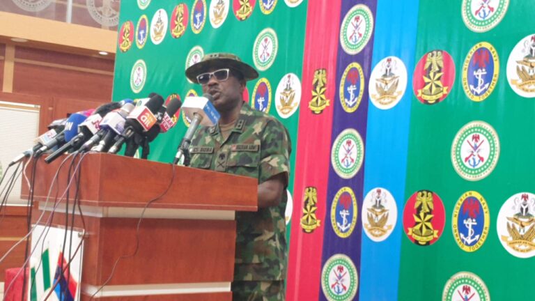 Nigerian Military Says Ongoing Operations Reflection of Its Commitment to End Terrorism and Insurgency Nigerian Military Says Ongoing Operations Reflection of Its Commitment to End Terrorism and Insurgency