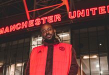 Adekunle Gold dazzles as a model for Manchester United’s clothing line