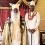 Bayelsa Monarch Celebrates with Emir of Zazzau, Amb. Ahmed Balami on his 3rd year Anniversary on throne, Commensurates with Emir over Zaria Mosque Collapse