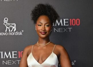 Nigerian superstar Tems attends Time100 Next Gala in New York city