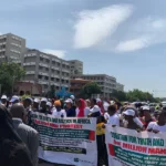Protesters storm Supreme Court over sacking of four PDP members from NASS
