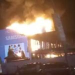 No casualties are reported, as fire guts Samsung Headquarters in Abuja