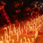 Citizens of Plateau Join in Candlelight Vigil in Honour of Christmas Eve Attacks Victims (Photos)