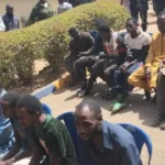 Police show off 17 suspects in connection with recent killings in Plateau State, As Photos Surfaces Online