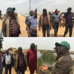 Chief of Staff Government House Bldr Jeremiah Satmak Inspects 35km Road Project, Panyam Fish Farm in Mangu
