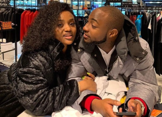 Davido’s Wife, Chioma Rocks Pendant Made In Honour Of Late Son
