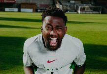 Super Eagles Debut New Kits Against South Africa