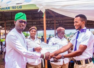 PEPSA DG Commends Graduands At Inaugural Induction Ceremony For Environmental Health Technologists