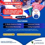 Alpha Blue Foundation Announces its Kids Code Club Africa 6th Cohort
