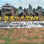 OPSH Troops Arrest Seven Terror Suspects, Cache of Sophisticated Weapons In Barkin Ladi