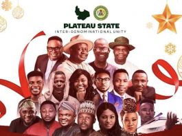 Plateau State Ushers in Festive Season with Unity and Praise Celebration