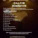 Plateau Cultural Carnival Awards: Call for Nominations
