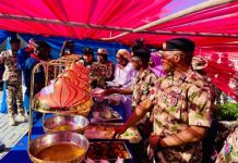 COAS Celebrates Christmas with Troops of 3 Division and Operation Safe Haven, Commends Sacrifices and Patriotism