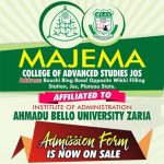 Majema College of Advanced Studies Jos Announces Sale of Admission Forms