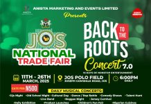 Jos Trade Fair 2025 to Feature ‘Back To The Roots’ Daily Musical Concert at Jos Polo Field