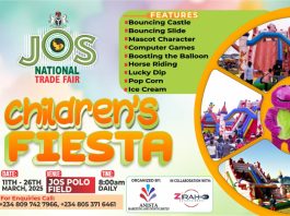 Exciting Children’s Fiesta Set for Jos Trade Fair 2025