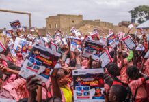 Patience Niri Godwin Charity Foundation Empowers Over 400 Students in Rayfield on Children’s Day