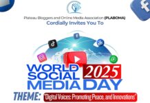 Anticipation Hits Jos City as Plateau Bloggers Organize 2025 World Social Media Day
