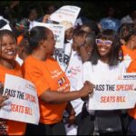 Over 300 Young Women March in Jos, Demand Passage of Special Seat Bill