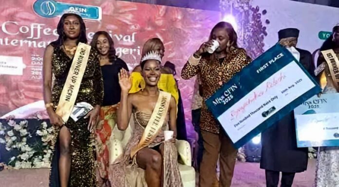 Kelechi Onyeukwu Crowned First Miss Coffee Festival International Nigeria