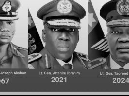 List of Chiefs of Army Staff Who Died in Office