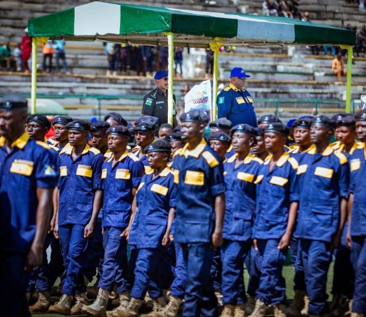 Over 1,400 Newly Recruited Operation Rainbow Operatives Pass Out in Jos