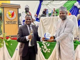 Plateau Revenue Boss, Dr. Jim Pam Wayas Bags ICAN Award
