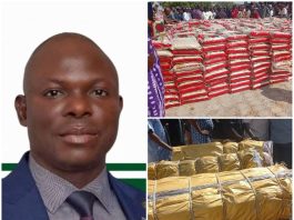 Mikang Council Chairman Flags Off Christmas Package Distribution of 2,500 Bags of Rice, 2,000 Wrappers Across Wards