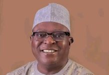 Senator I. D. Gyang Felicitates With Dan Manjang at 65