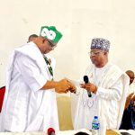 Plateau Governor Caleb Mutfwang Receives APC Membership Card