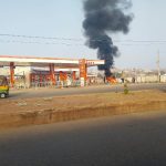 Fire Guts Chill Cherry Fuel Station in Jos
