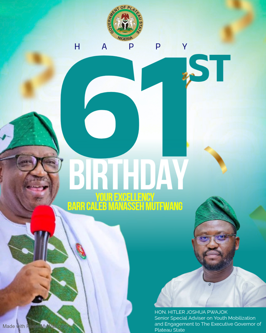 Happy Birthday Gov Mutfwang Flyer