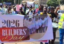 NIOB Plateau Chapter Holds Road Walk to Raise Awareness on Building Safety