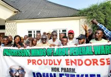 2027: Group Endorses Hon. Pharm. Chun John for Rep, Pledges to Purchase APC Nomination Forms