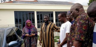 Hon. Gagdi, Wife Reward Loyal Staff with Car