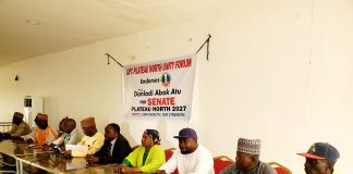 2027: APC Plateau North Unity Forum Endorses Prof. Danladi Abok Atu for Senate