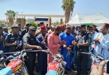Jos South Chairman Boosts Security with 40 Motorcycles, New Police Outpost