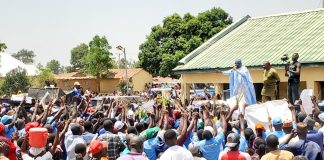 Gagdi Promises More Projects, Warns Against Politics of Hatred During Kanke Ward Tour