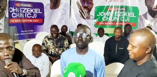 CJ Support Group Endorses Pharm. John Chun for Barkin Ladi–Riyom Reps Seat