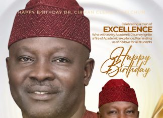 Plateau Polytechnic SUG Celebrates Rector on Birthday, Hails Transformational Leadership