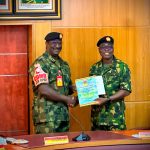 Major General Maxwell Dangana Assumes Office as GOC 3 Division