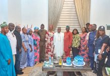 NIPR Plateau Chapter Visits Sir Joseph Ari, Pledges Support