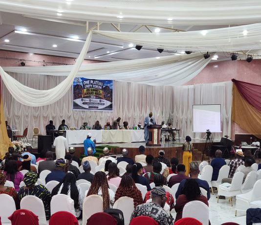 One Plateau Forum Calls for Unity, Reconciliation, Development at Jos Summit