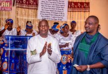 Chief Moses Nwan Tours Pushit Ward, Empowers COCIN Women Fellowship During CWF Week Celebration