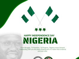 66th Independence: Hon. Hitler Pwajok Urges Nigerians to Uphold Unity, Responsible Citizenship